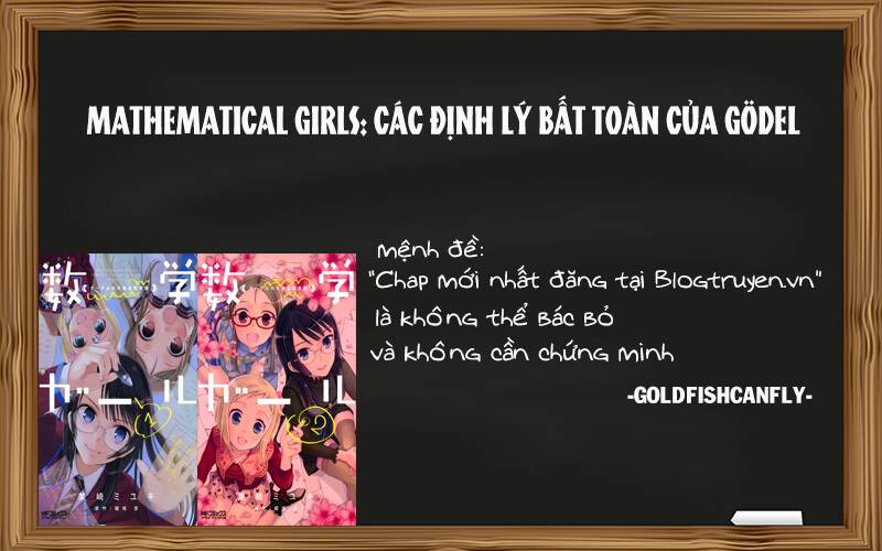 Mathematical Girls: Các Định Lý Bất Toàn Của Gödel Chapter 7 - 33