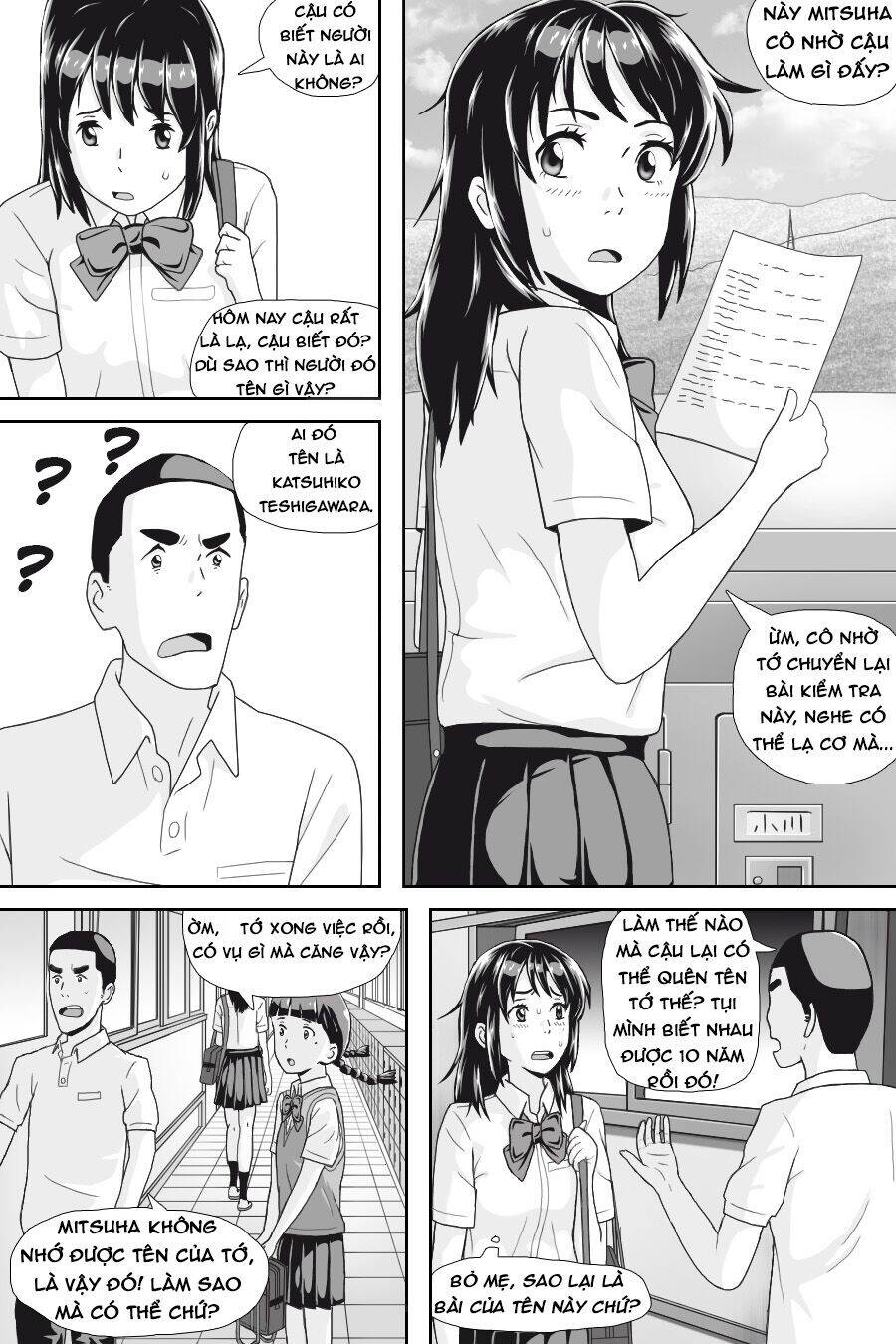Tên Cậu Là Gì: Nghĩ Ngợi & Mộng Mơ Chapter 1 - 40