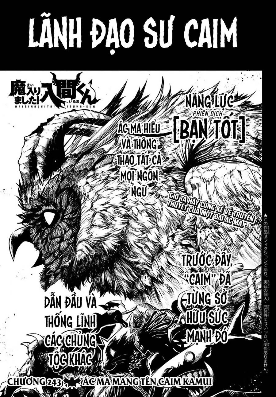 Chào Mừng Cậu Đến Trường Iruma-Kun Chapter 243 - 2