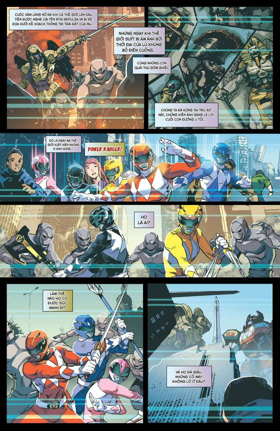 Mighty Morphin Power Rangers Chapter 1 - 2