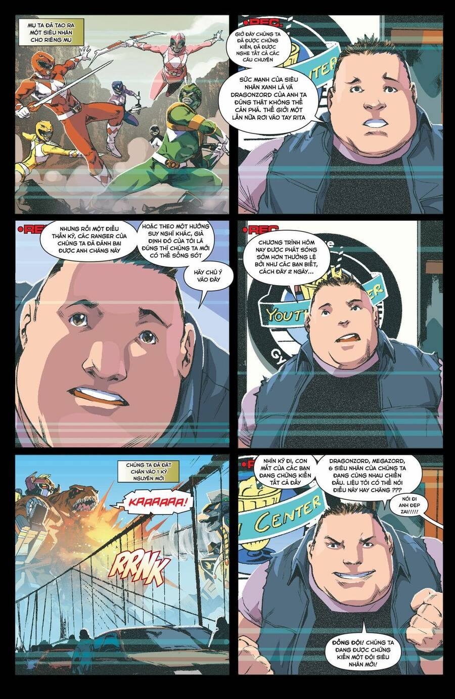 Mighty Morphin Power Rangers Chapter 1 - 4