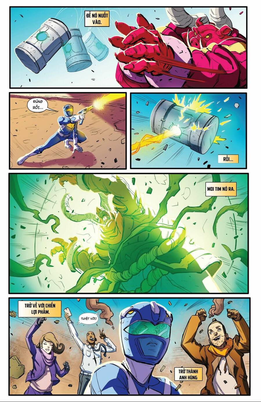 Mighty Morphin Power Rangers Chapter 10 - 16