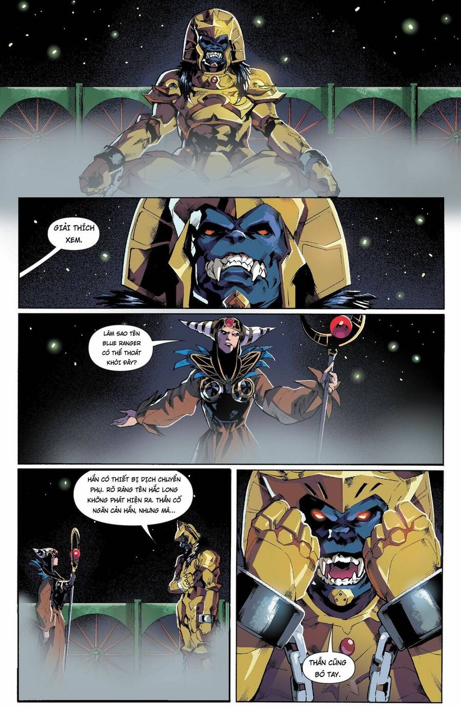 Mighty Morphin Power Rangers Chapter 11 - 12