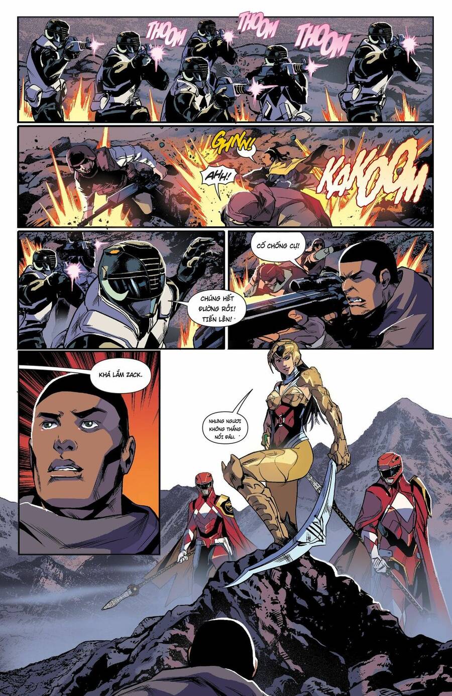 Mighty Morphin Power Rangers Chapter 14 - 12