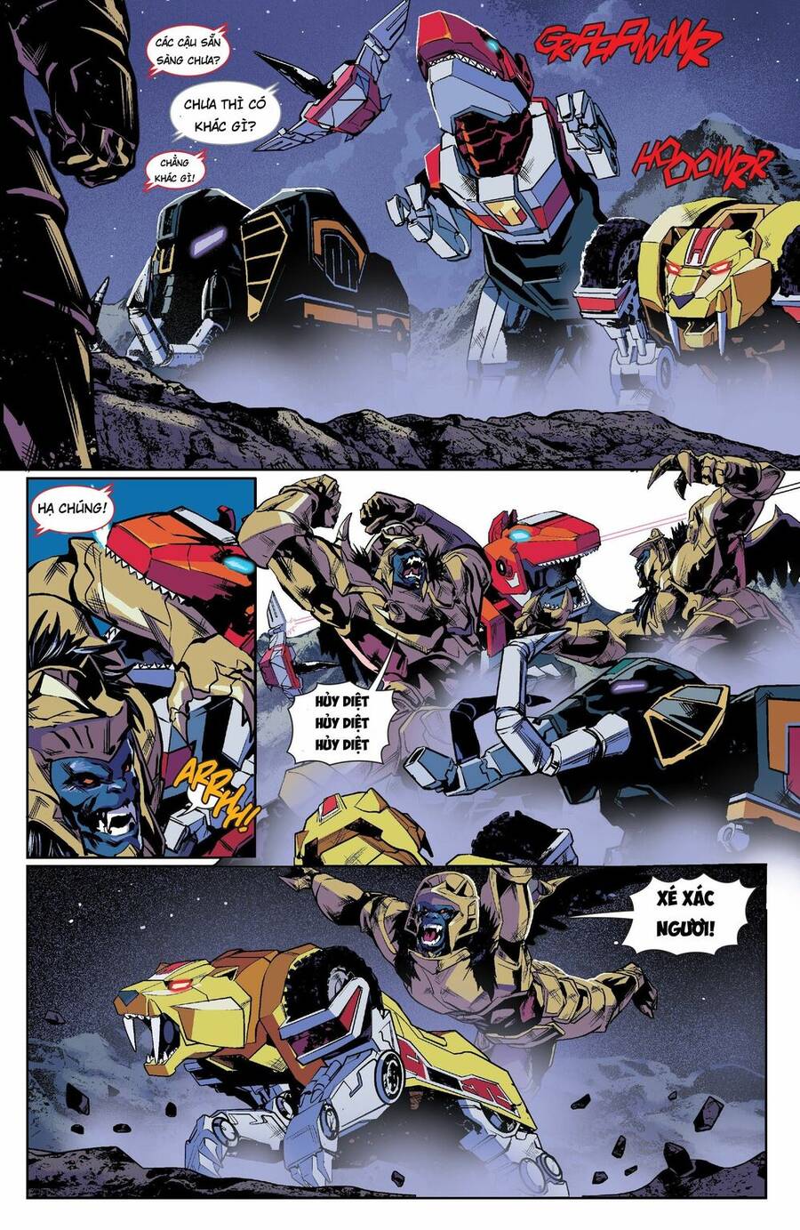 Mighty Morphin Power Rangers Chapter 14 - 15