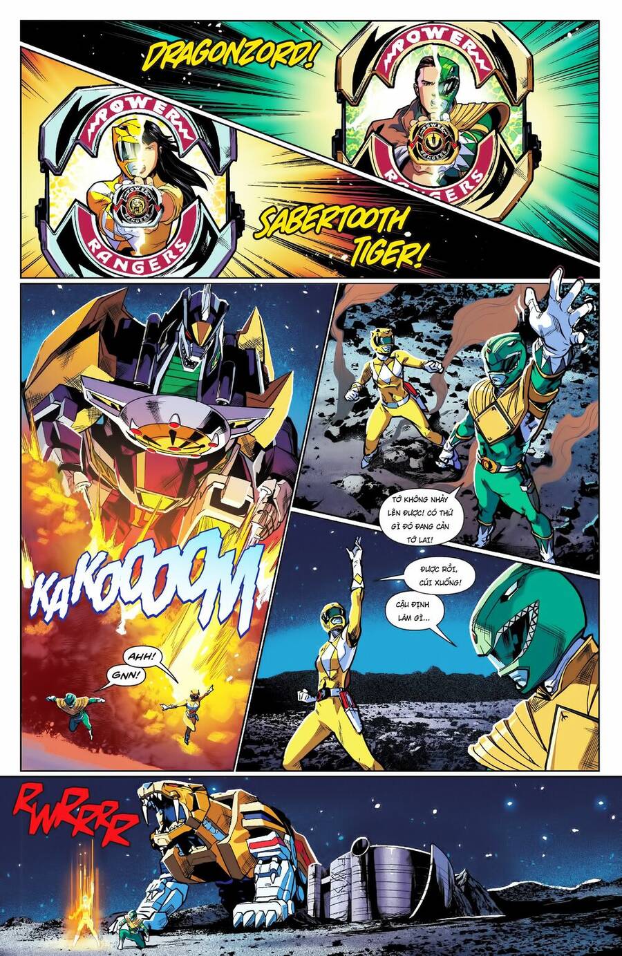 Mighty Morphin Power Rangers Chapter 2 - 12
