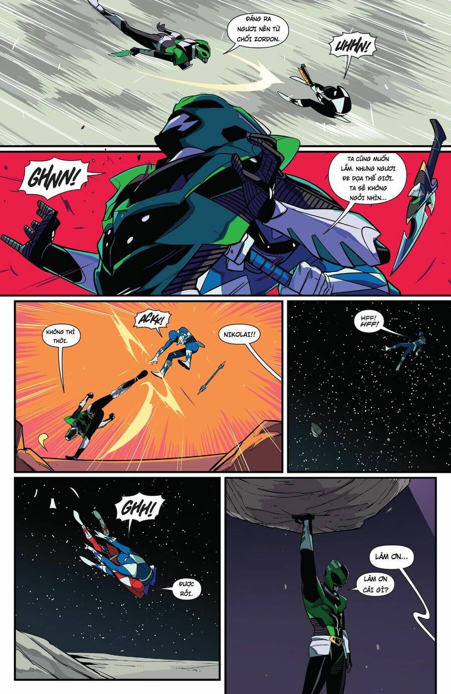 Mighty Morphin Power Rangers Chapter 20 - 16