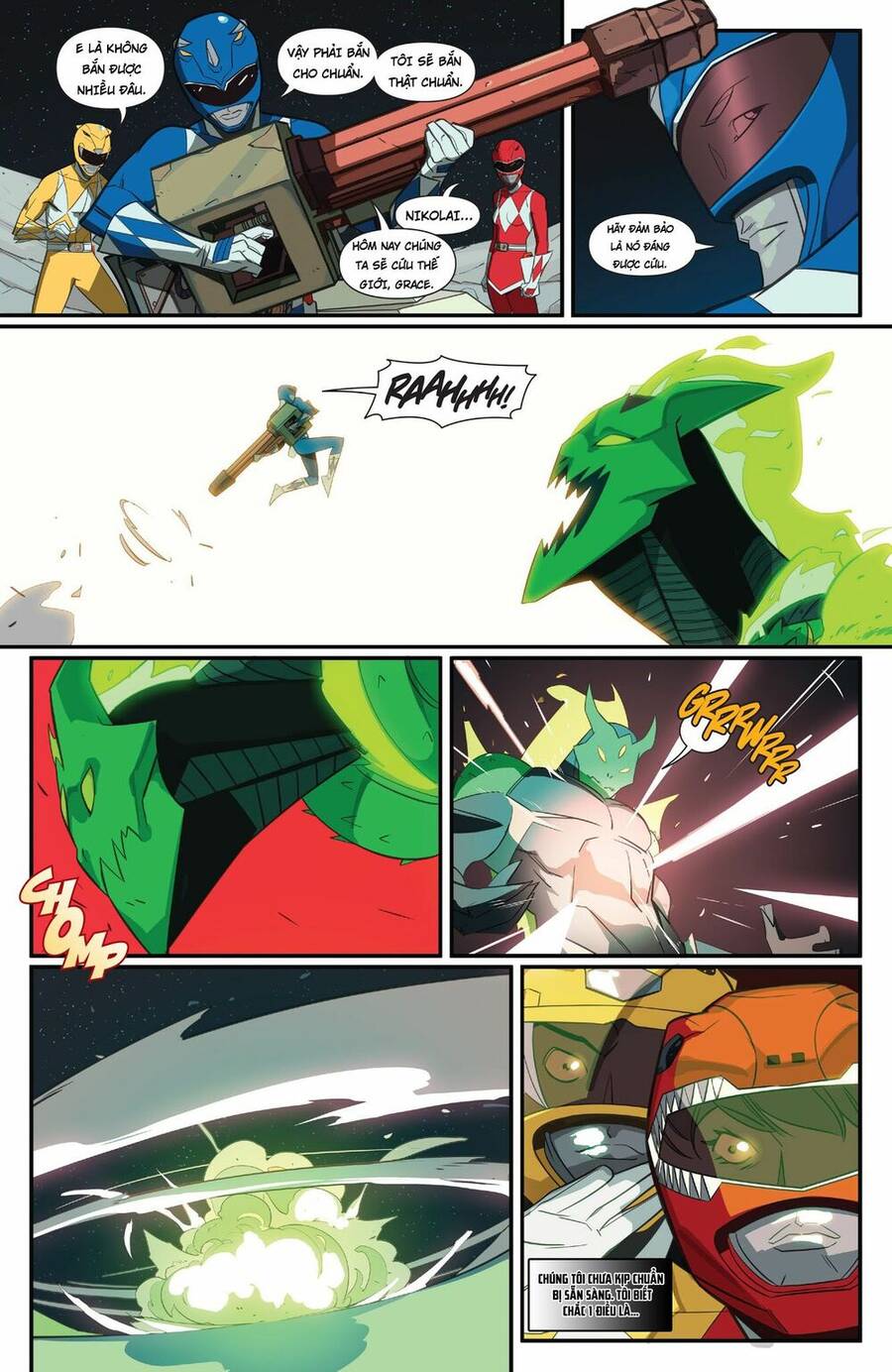 Mighty Morphin Power Rangers Chapter 20 - 20