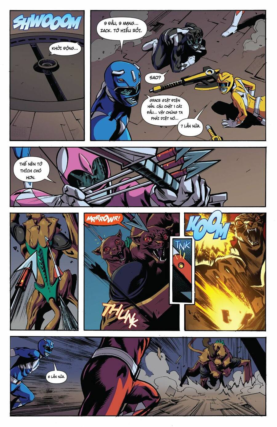 Mighty Morphin Power Rangers Chapter 21 - 17