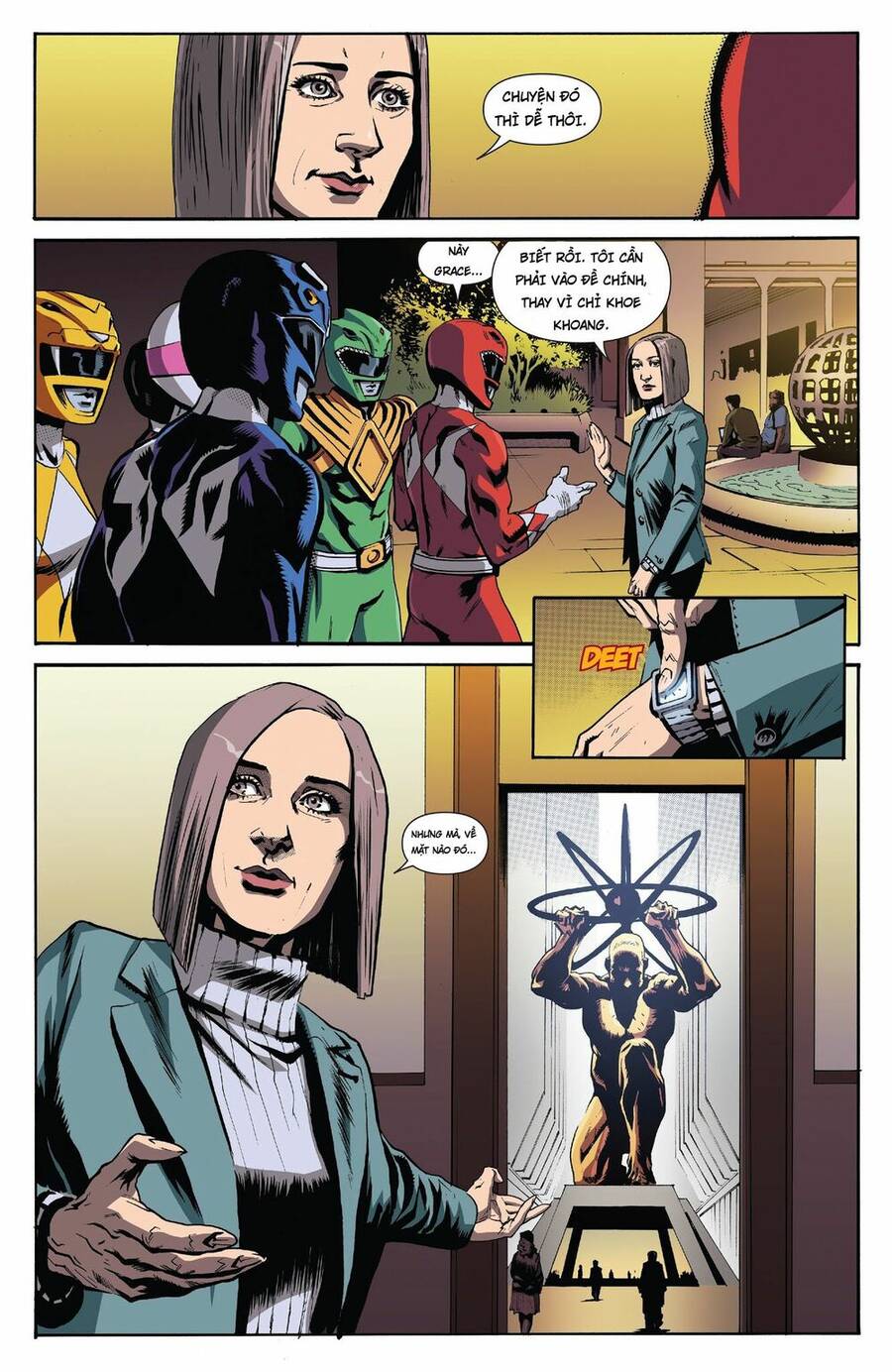Mighty Morphin Power Rangers Chapter 21 - 9
