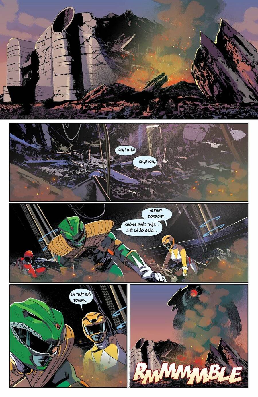 Mighty Morphin Power Rangers Chapter 4 - 21