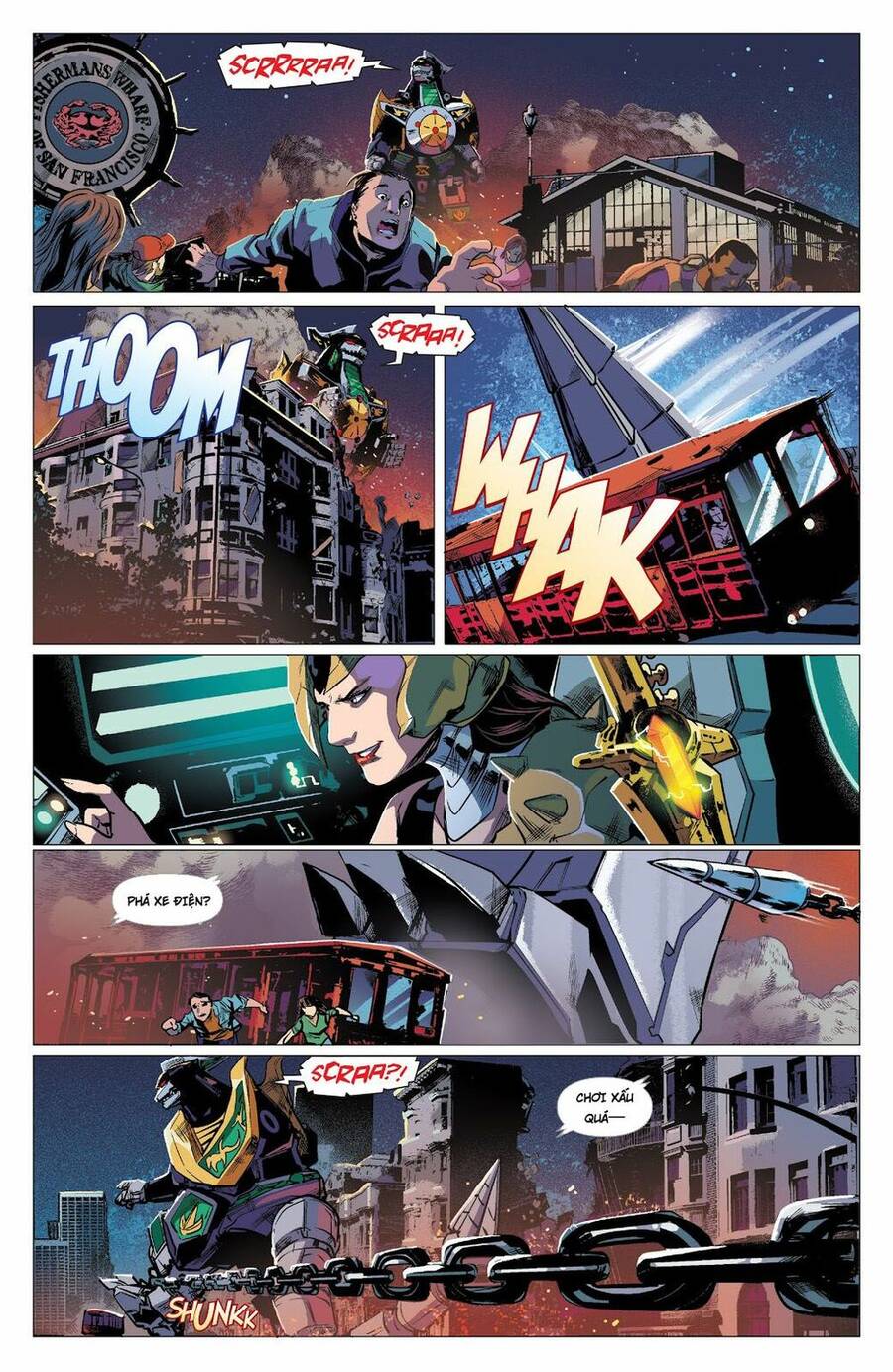 Mighty Morphin Power Rangers Chapter 4 - 6