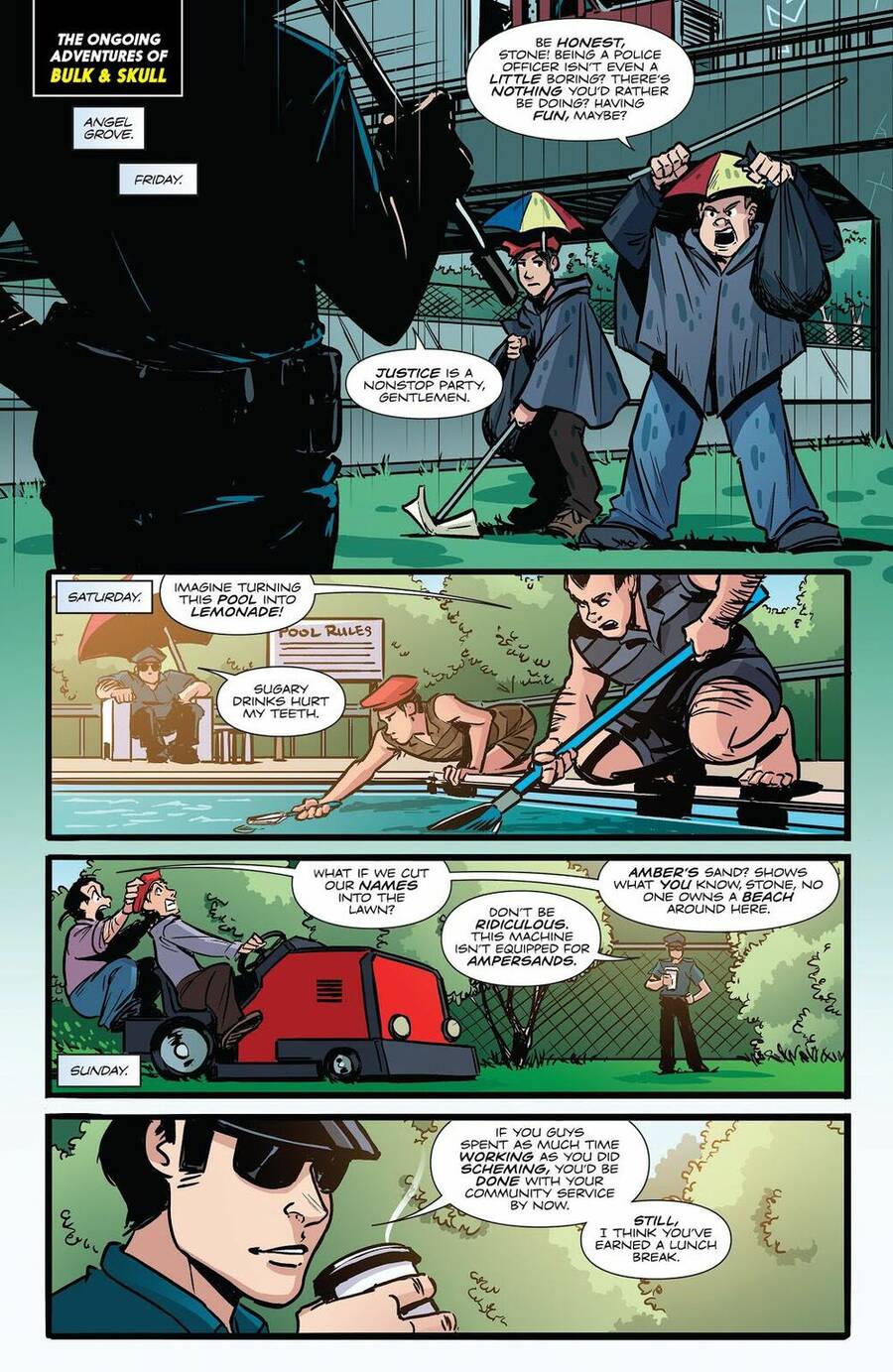 Mighty Morphin Power Rangers Chapter 7 - 23
