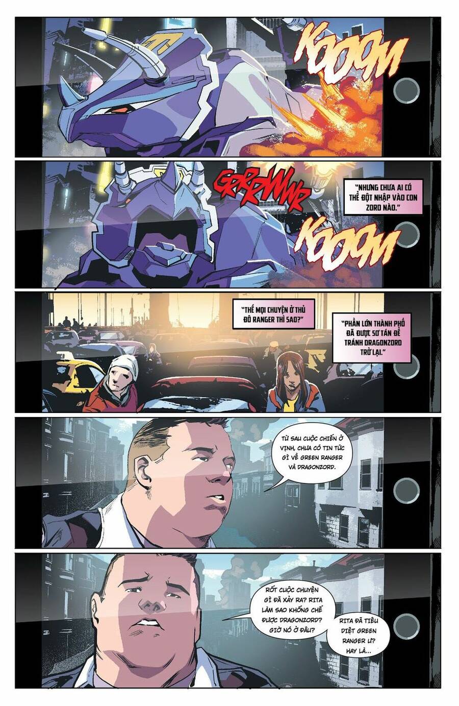 Mighty Morphin Power Rangers Chapter 8 - 4