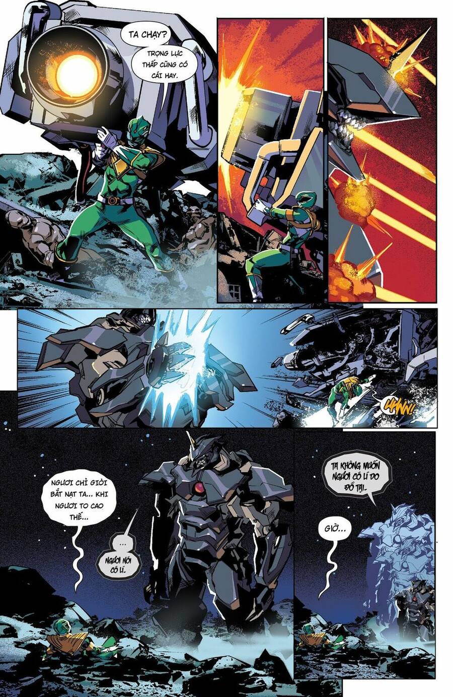 Mighty Morphin Power Rangers Chapter 8 - 8