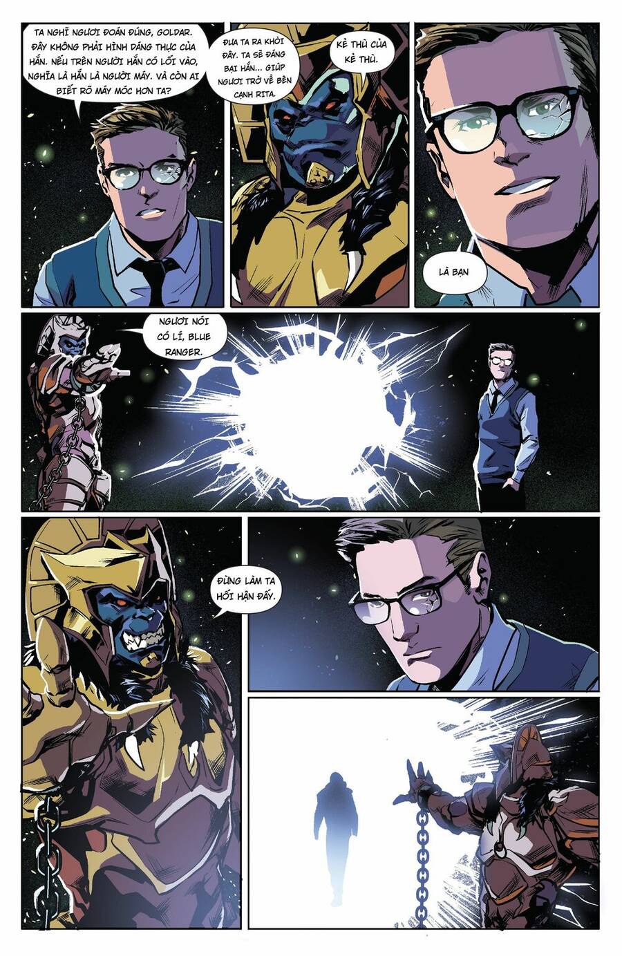 Mighty Morphin Power Rangers Chapter 9 - 12
