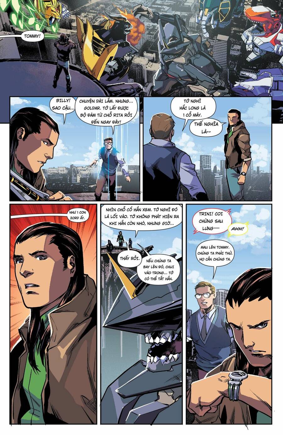 Mighty Morphin Power Rangers Chapter 9 - 13