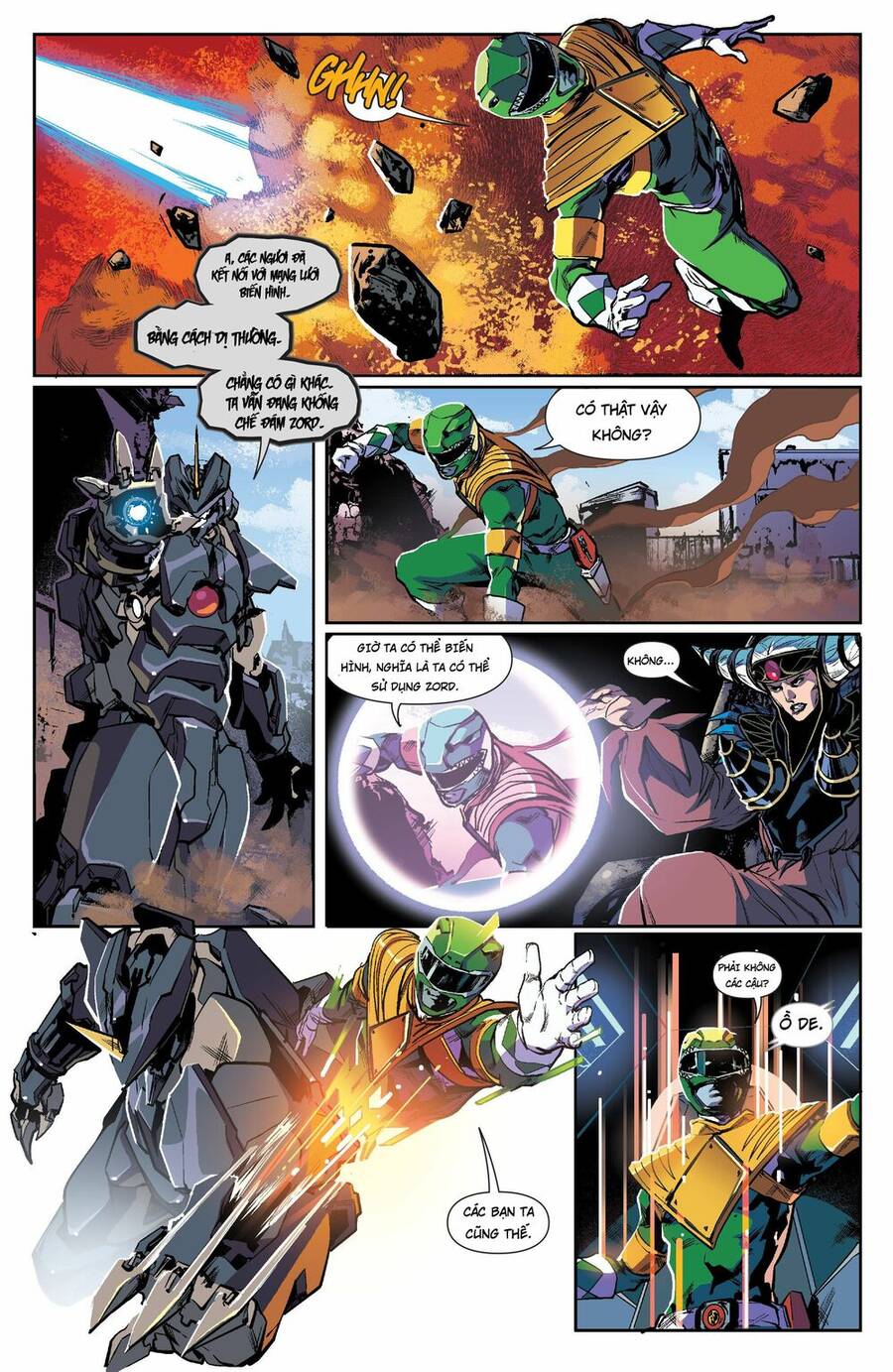 Mighty Morphin Power Rangers Chapter 9 - 6