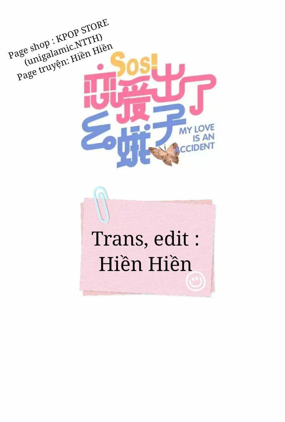 Sos! Tôi Đã Yêu Một Con Sâu Bướm Chapter 36 - 1