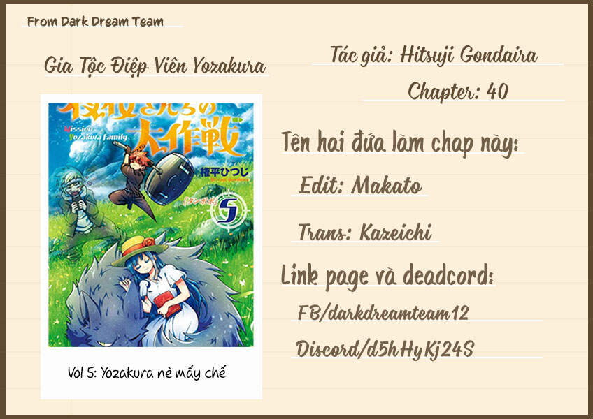 Gia Tộc Điệp Viên Yozakura Chapter 40 - 1