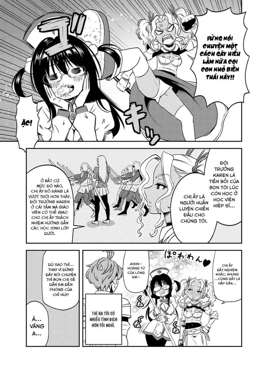 Toshiue Elite Onna Kishi Ga Boku No Mae De Dake Kawaii Chapter 9.2 - 4