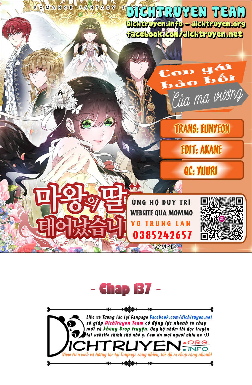 Con Gái Bảo Bối Của Ma Vương Chapter 137 - 1