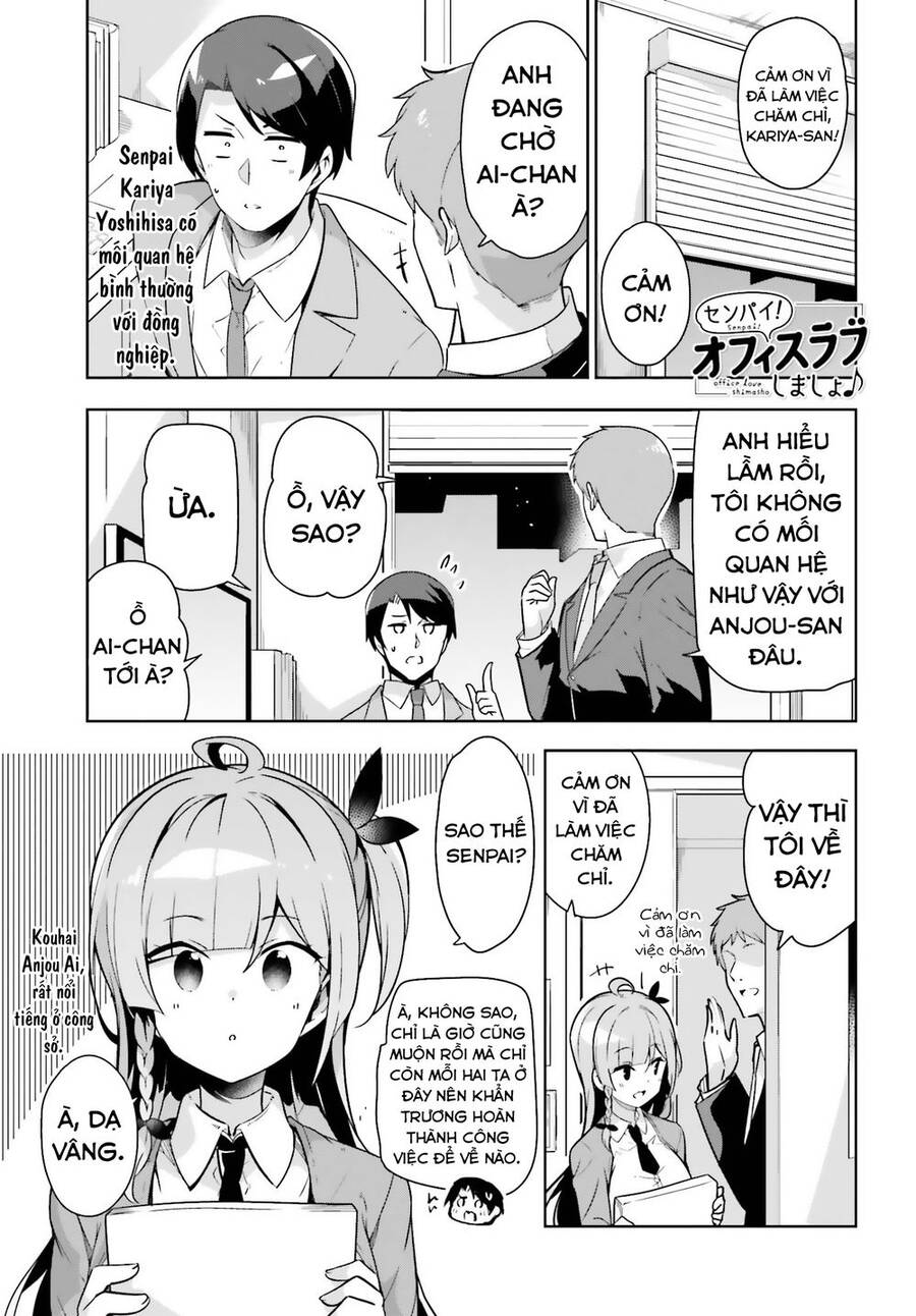 Senpai! Let's Have An Office Romance Chapter 10 - 1