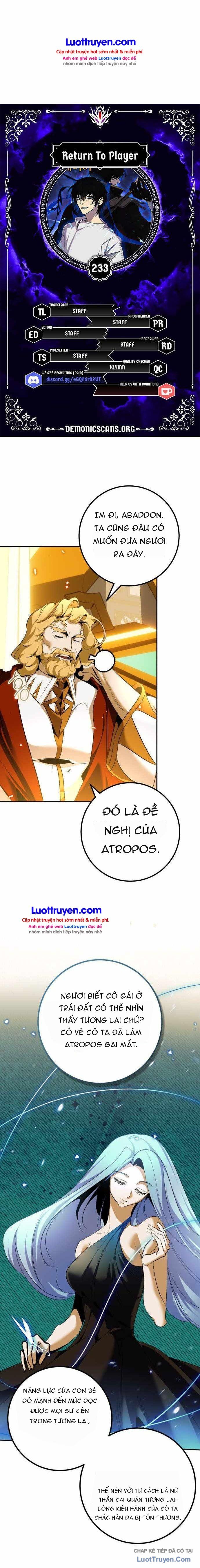 Trở Lại Thành Người Chơi Chapter 233 - 2