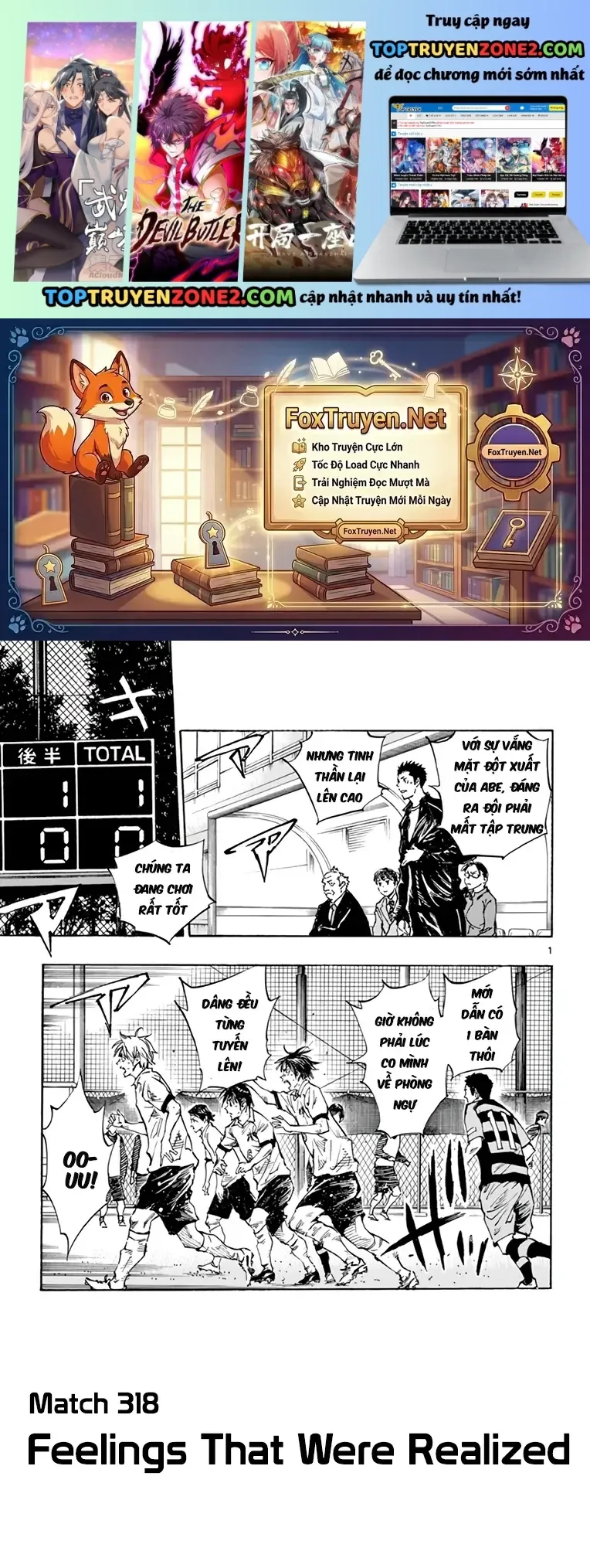 Be Blues! - Ao Ni Nare Chapter 318 - 2