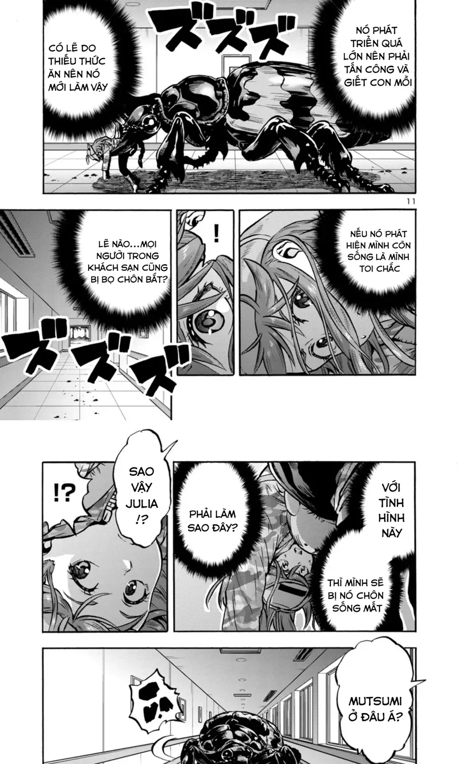 Kyochuu Rettou - Đảo Côn Trùng Chapter 80 - 11