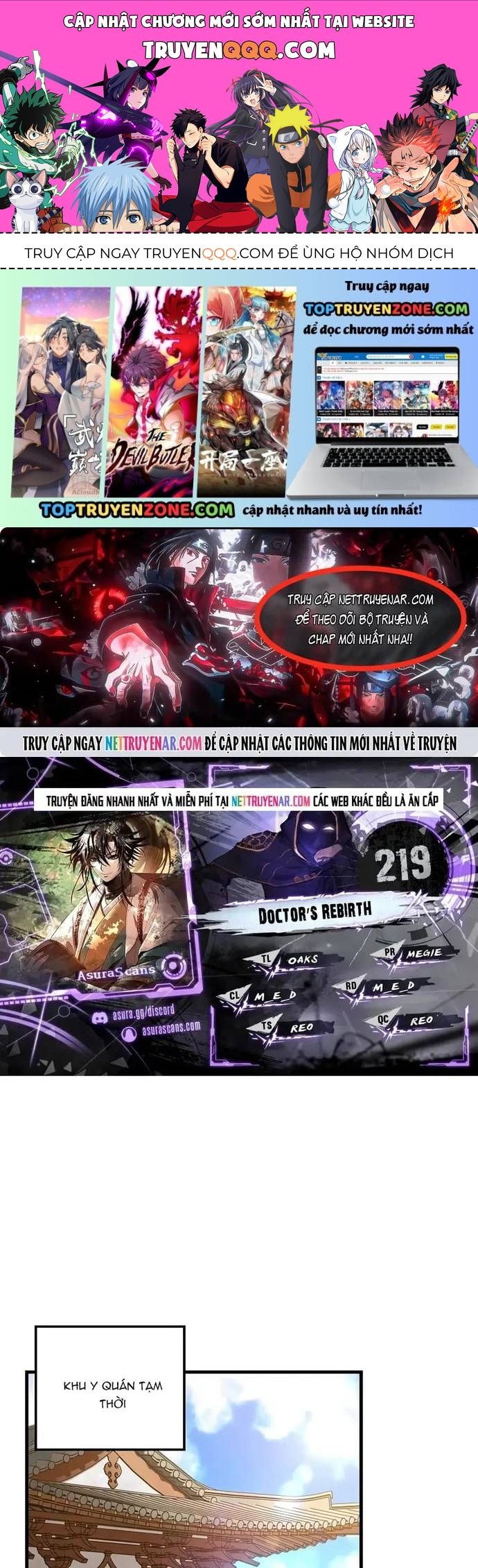 Bác Sĩ Trùng Sinh Về Murim Chapter 219 - 1