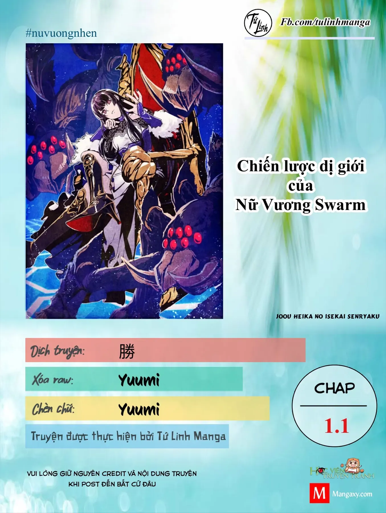 Chiến Lược Dị Giới Của Nữ Vương Swarm Chapter 1.1 - 2