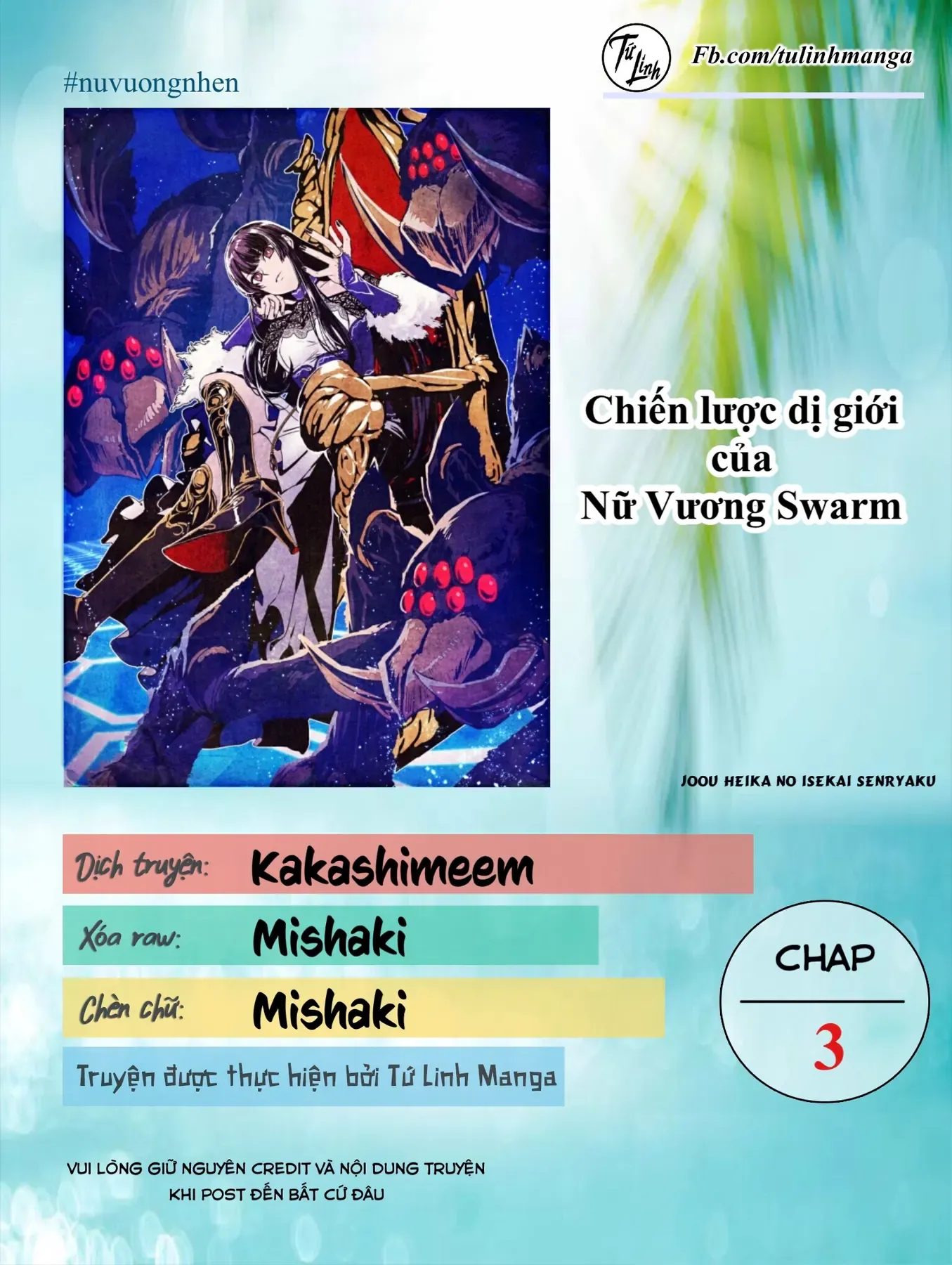 Chiến Lược Dị Giới Của Nữ Vương Swarm Chapter 3 - 2