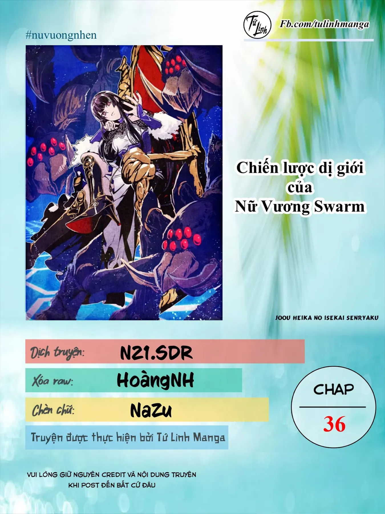 Chiến Lược Dị Giới Của Nữ Vương Swarm Chapter 36 - 2