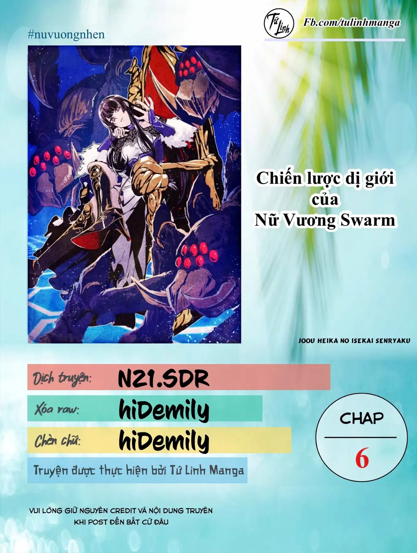 Chiến Lược Dị Giới Của Nữ Vương Swarm Chapter 6 - 2