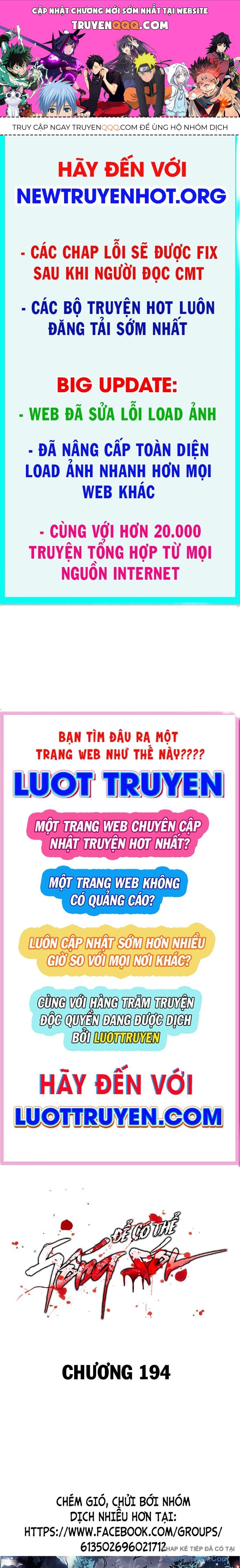 Để Có Thể Sống Sót Chapter 194 - 1