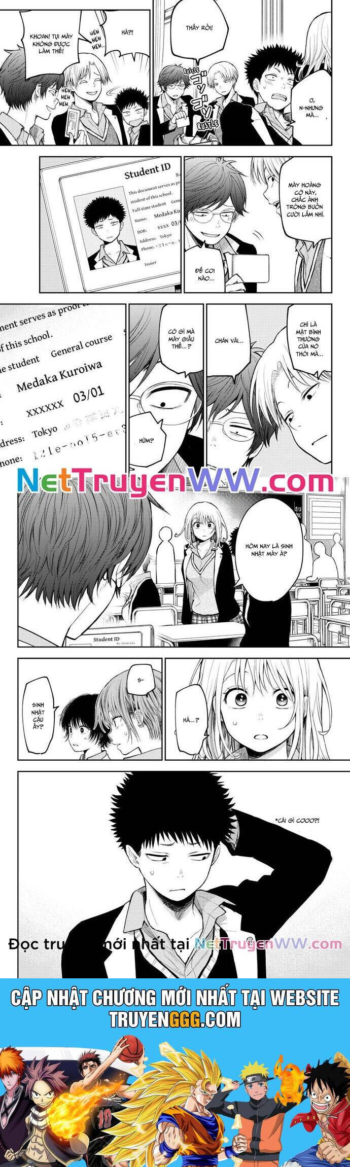 Kuroiwa Medaka Ni Watashi No Kawaii Ga Tsuujinai Chapter  140 - 6