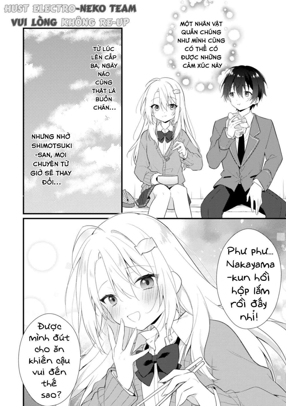 Shimotsuki-San Chỉ Thích Nhân Vật Nền Chapter 2.1 - 22
