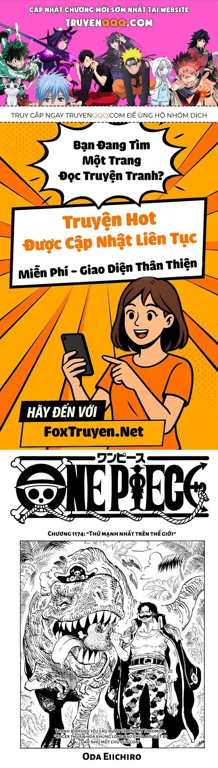 One Piece Chapter 1174 - 1