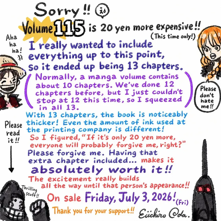 One Piece Chapter 1187.1 - 3