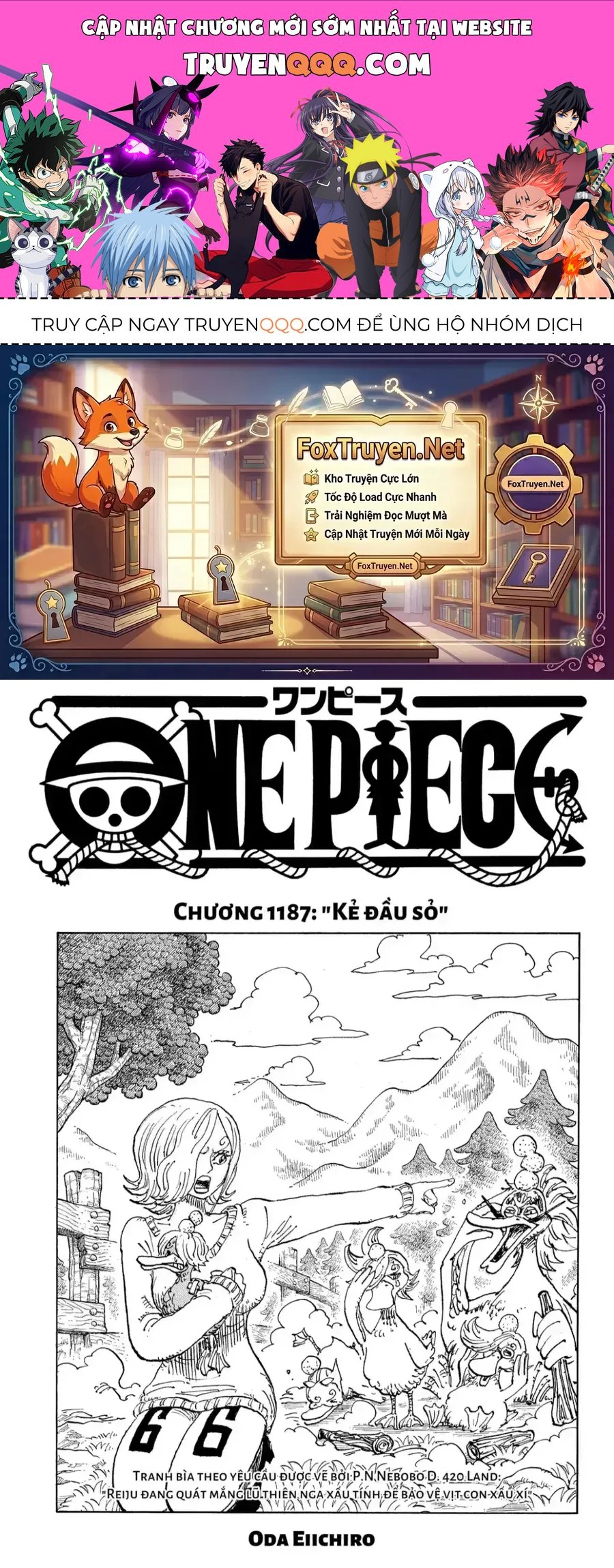 One Piece Chapter 1187 - 1