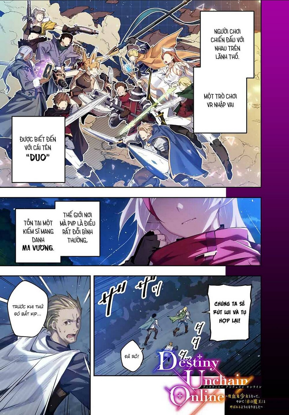 Destiny Unchain Online Chapter 1.1 - 2