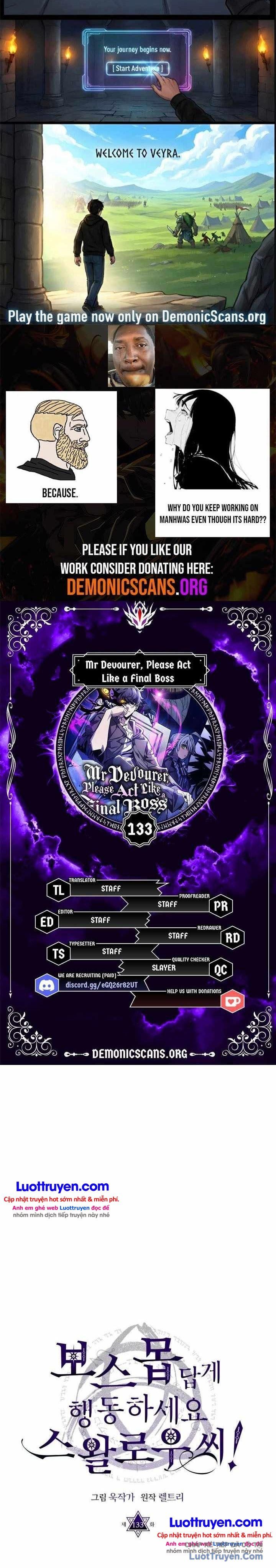 Hãy Hành Động Như Một Boss Đi Ngài Mr Devourer Chapter 133 - 3