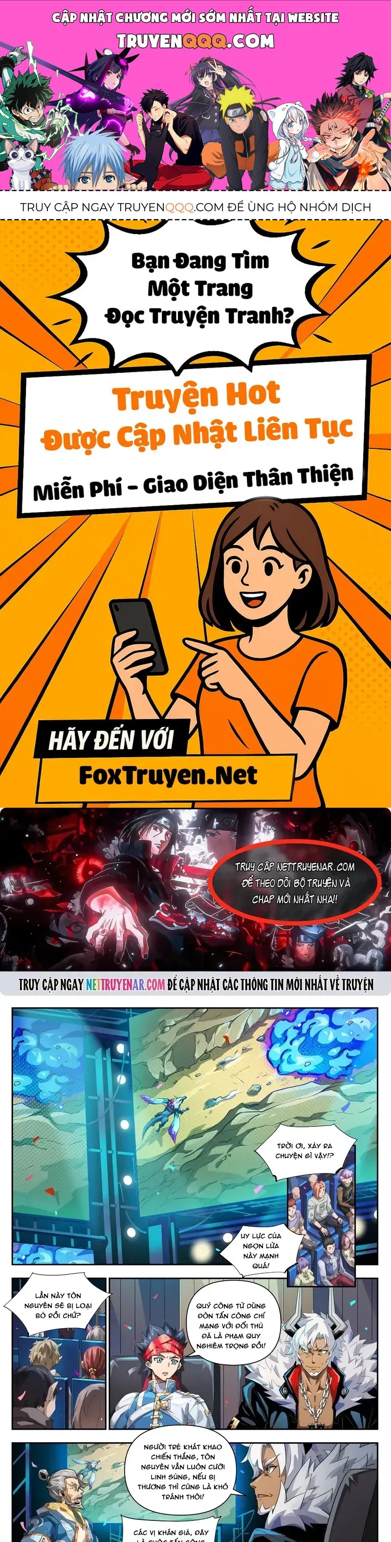 Anh Hùng Quyết Đấu Phá Không Chapter 110 - 1