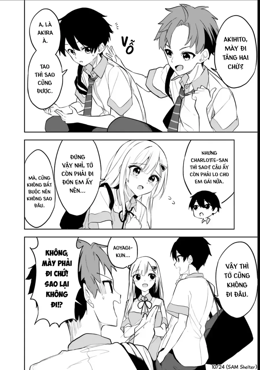 Maigo ni Natteita Youjo wo Tasuketara, Otonari ni Sumu Bishoujo Ryuugakusei ga Ie ni Asobi ni Kuru You ni Natta Ken ni Tsuite Chapter 25 - 10