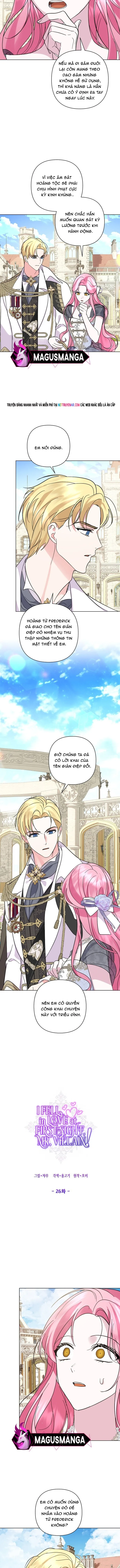 Phải Lòng Nhân Vật Phản Diện Từ Cái Nhìn Đầu Tiên Chapter 26 - 5