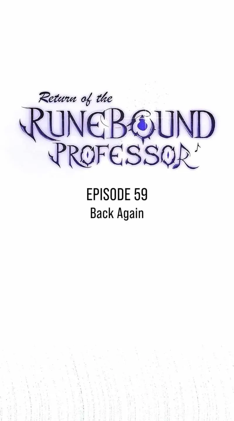 Sự Trở Lại Của Giáo Sư Runebound Chapter 59 - 59