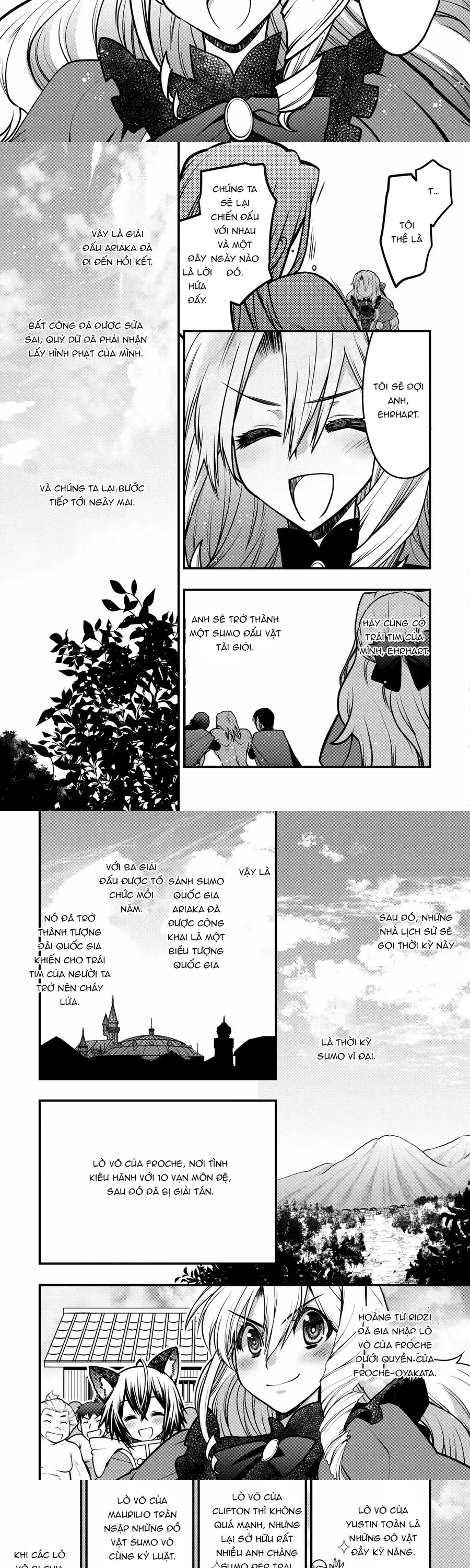 Oozumou Reijou ~Seijo Ni Hirateuchi Wo Kuratta Shunkan Sumou Budatta Zense Wo Omoidashita Akuyaku Reijou No Watashi Wa Sute Neko Ouji Ni Chanko Wo Furumaitai Haadosukoidosukoi~ Chapter 14 - 13