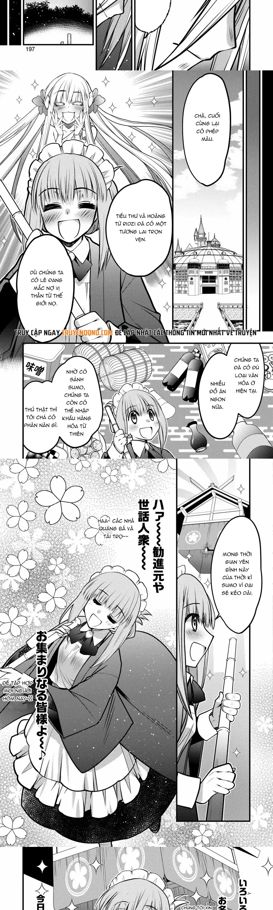 Oozumou Reijou ~Seijo Ni Hirateuchi Wo Kuratta Shunkan Sumou Budatta Zense Wo Omoidashita Akuyaku Reijou No Watashi Wa Sute Neko Ouji Ni Chanko Wo Furumaitai Haadosukoidosukoi~ Chapter 14 - 16