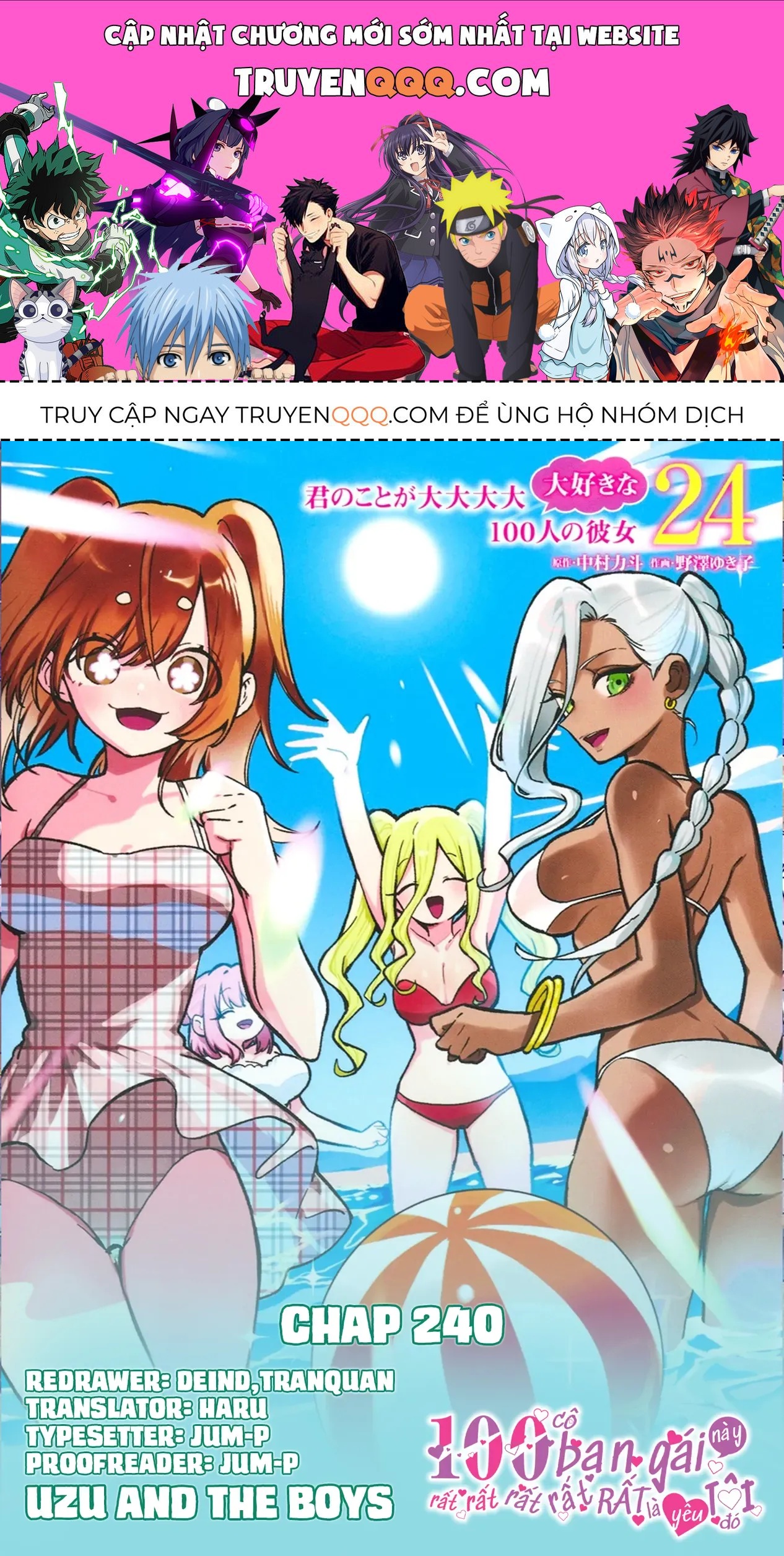 100 Cô Bạn Gái Này Rất, Rất, Rất, Rất, Rất Là Yêu Tôi Đó Chapter 240 - 1